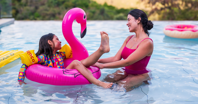 Piscina: Alegria que pede responsabilidade